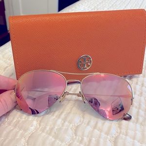 Tory Burch aviator sunglasses